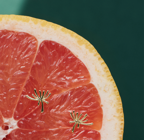 Guld øreringe i 18 karat massivt guld